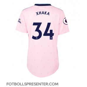 Arsenal Granit Xhaka #34 Tredje Matchtröja Dam 2022-23 Kortärmad